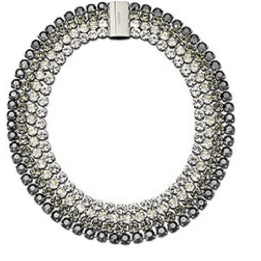 New in Box Swarovski Statement Collar Necklace. No longer Made - Picture 4 of 6